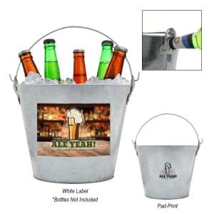 Custom 5 Liter Bevy Beverage Bucket