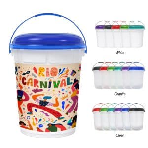 Custom 64 Oz. Bucket