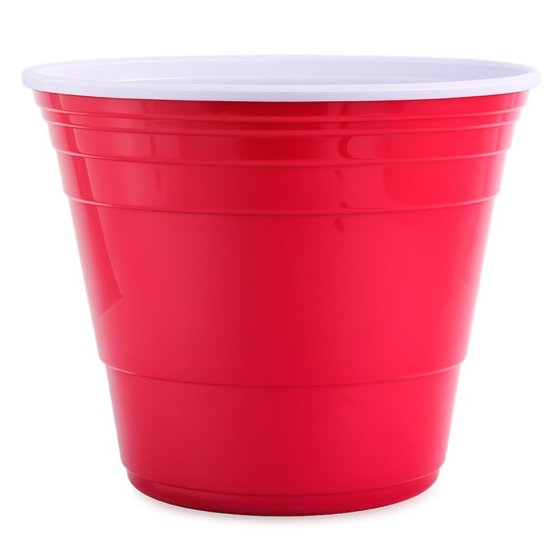 Custom 201 Oz. Red Cup Living® Reuseable Party Bucket - 1